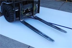 Plastic Corrugated Concrete Protection - 48" x 96" (case of 1,000) covers 32,000 sq.ft.