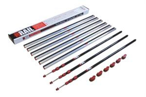 Zipwall ZipRail Triple Pack ZR3 ( Case pack of 3, 9 total)