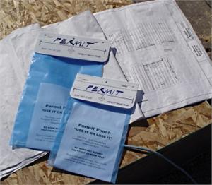 Permit Pouch - Large (25 units at $6.74 per unit)